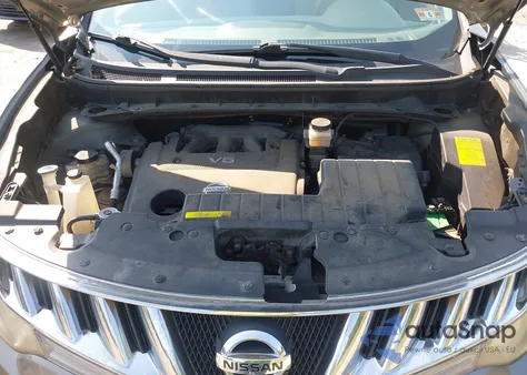 2010 Nissan Murano S из США, поврежденный, VIN JN8AZ1MW8AW138743